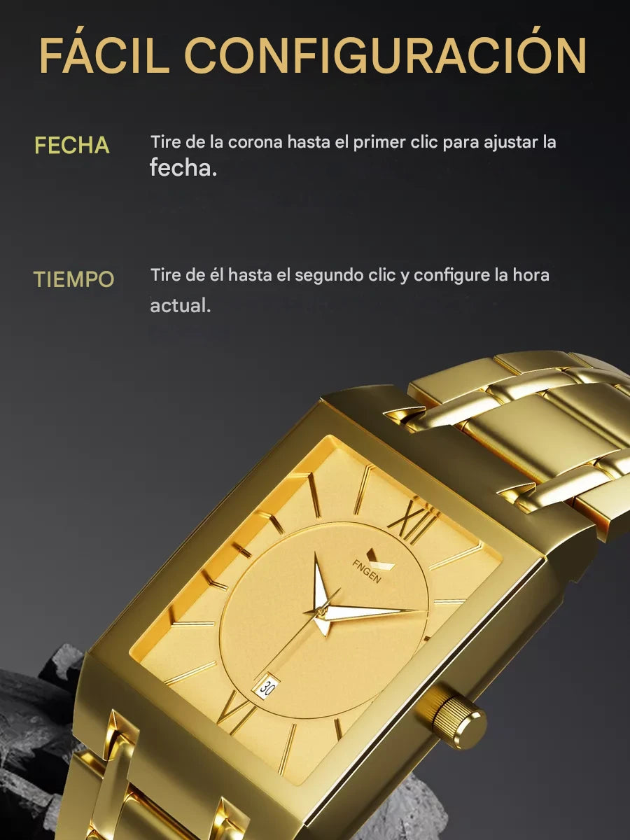 Instrucciones para ajustar la fecha y la hora del reloj 8858