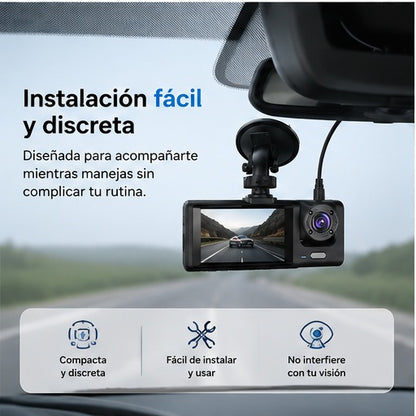 Cámara Dashcam para Carro con Mayor Tranquilidad