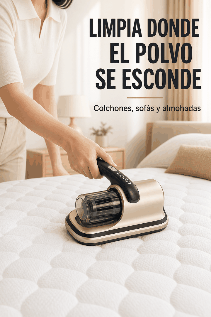 LimpiaColchón Pro™ – Aspiradora Inalámbrica para Colchones y Sofás