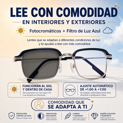 Gafas de Lectura Fotocromáticos y multifuncionales