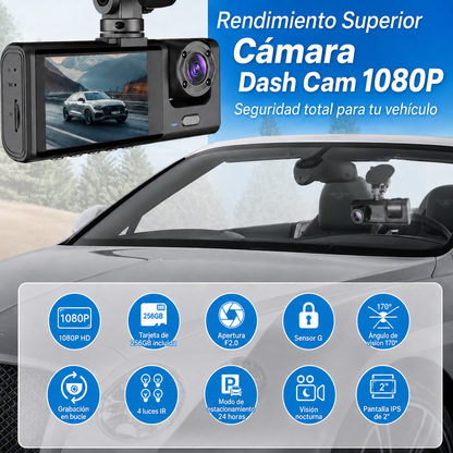 Cámara Dashcam para Carro con Mayor Tranquilidad