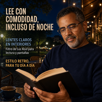 Lentes de Lectura Fotocromáticos con zoom inteligente